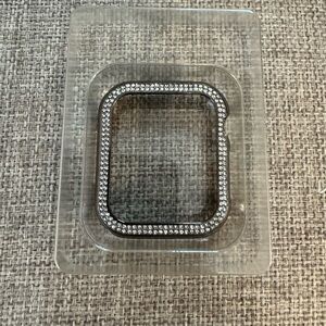 Silver Rhinestone iWatch Frame